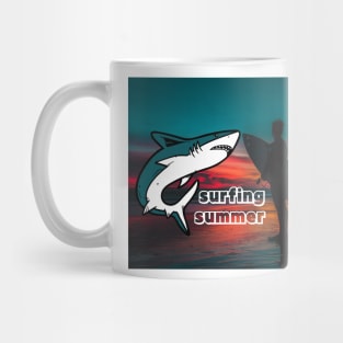 surfing lover Mug